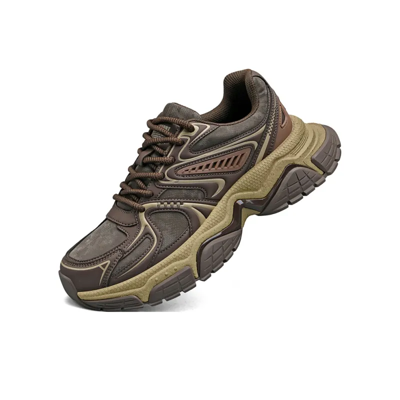 AOKANG Cushioned Wear-Resistant Slip-Resistant Low-Top Chunky Sneakers Men's Shopping Bag-3