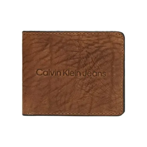 CALVIN YM0YM00313 Leather Wallet Men's Brown