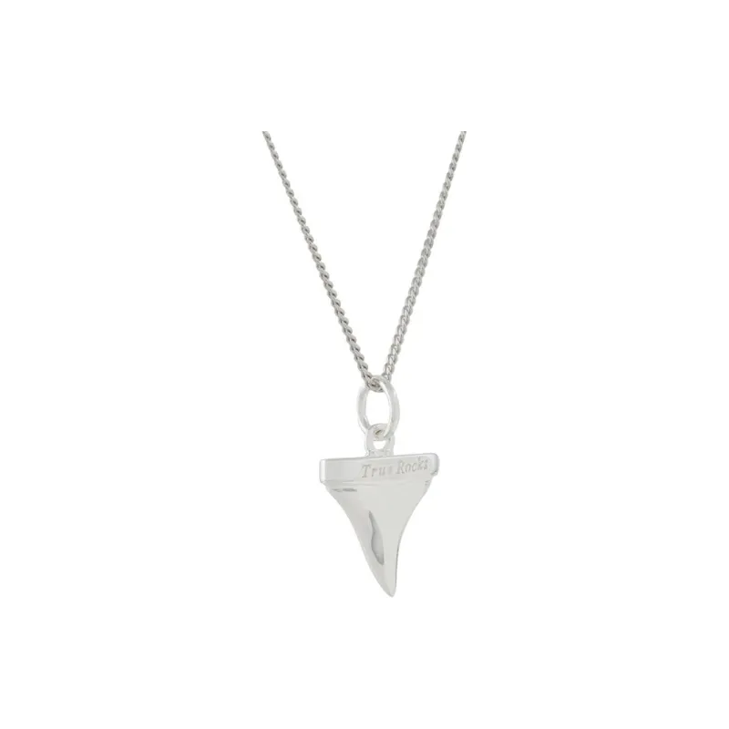 True Rocks Shark Tooth Pendant Necklace-0