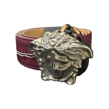 VERSACE - Leather Belts Men's Multicolor -