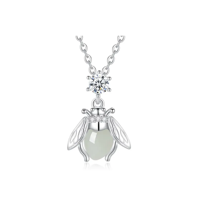 CENTURY&KINDLE S925 Silver Necklaces Women's-0