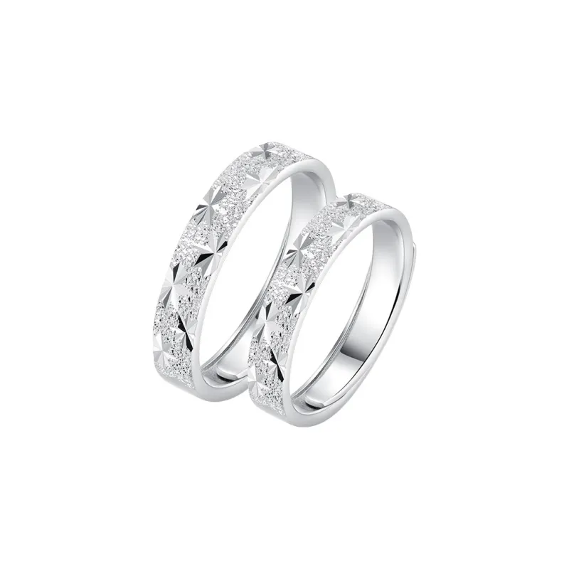 SHENGYALUO 999 Fine Silver Rings Unisex-7