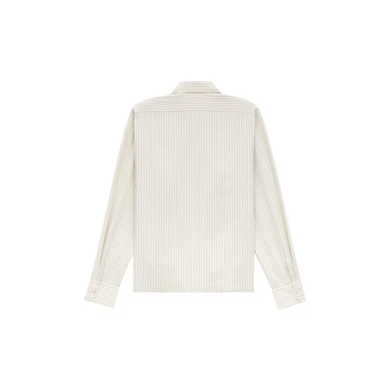SAINT LAURENT Striped Tunic Shirt-1