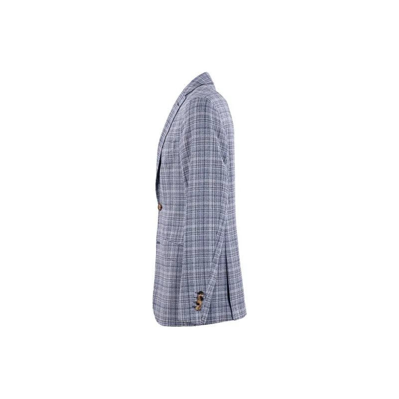 ETRO Check Jersey Blazer-2