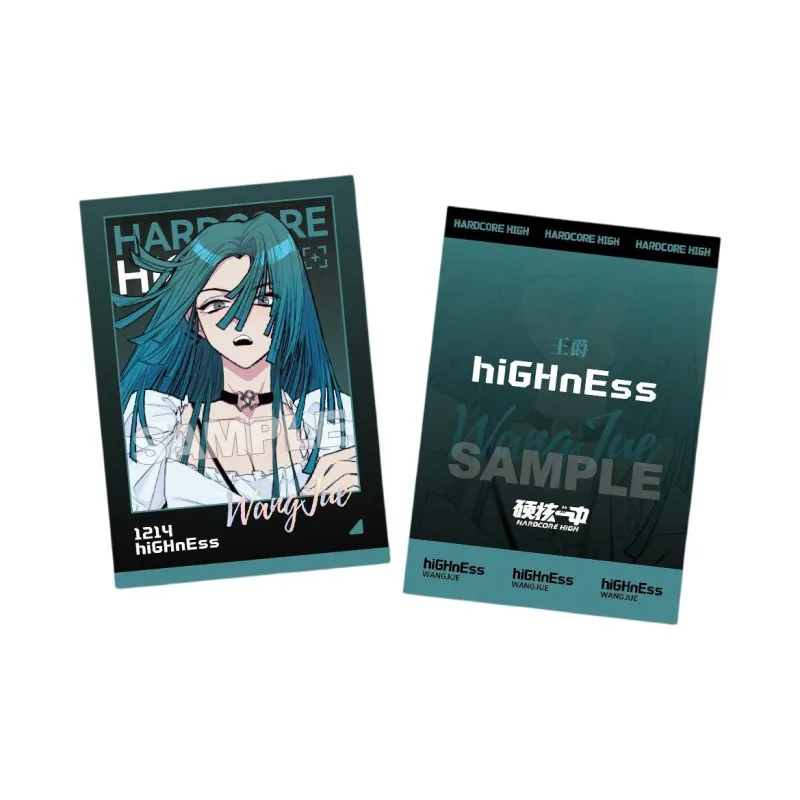 Xhdm Hard Core Highschool, Birthday Collection, Duke Edition Card Flip Coaster Stand Card Badges-4