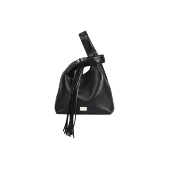 ROSA HERMOSO Sheepskin Handbag Women's Black