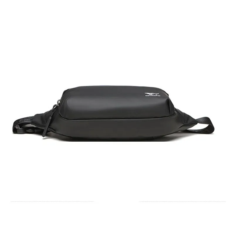 SEPTWOLVES Fabric Fanny Pack Men's Black-2