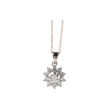 Stone On The Line S925 Silver Pendants Women's