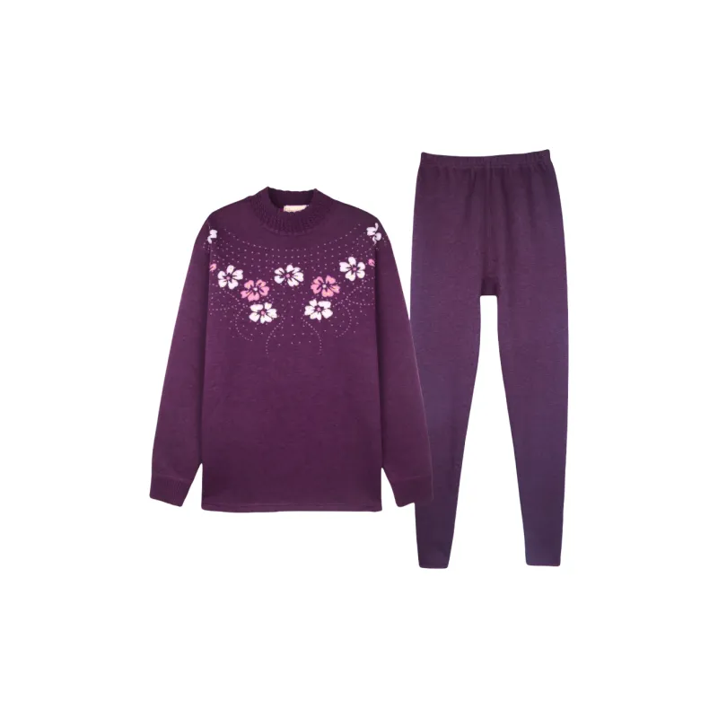 Lan Miao Women's Thermal Sets-12