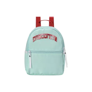 DRACONITE Polyester Backpack Regular Unisex Mint Green/White