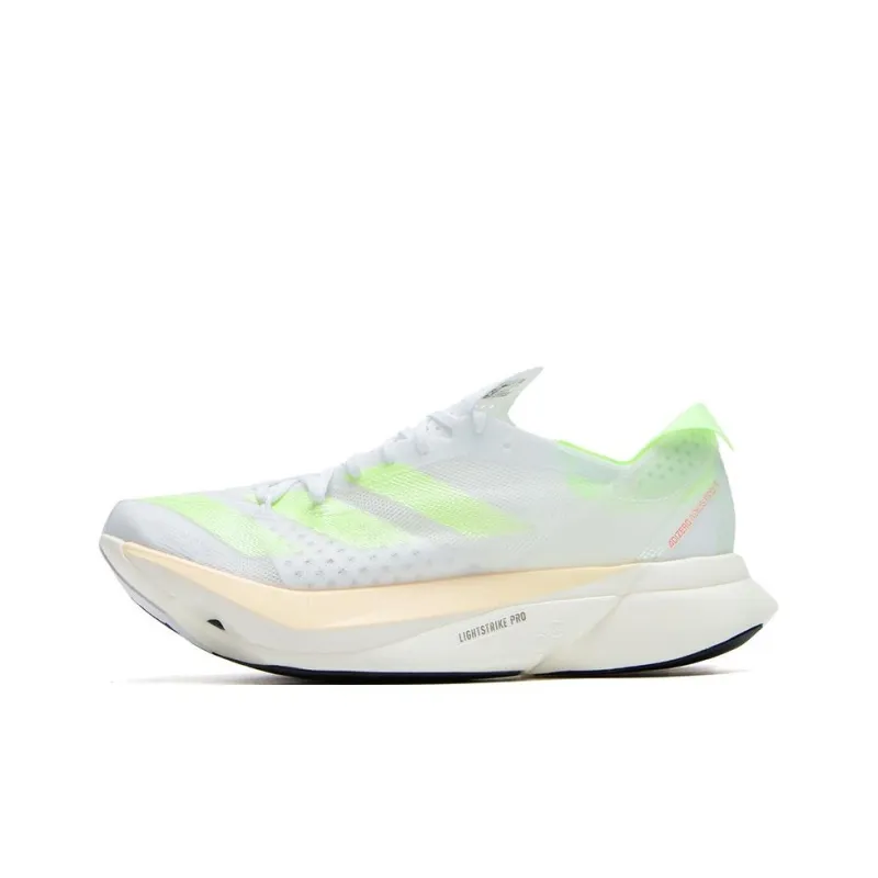 Adidas Adizero Adios Pro 3 'White Neon Green'-0
