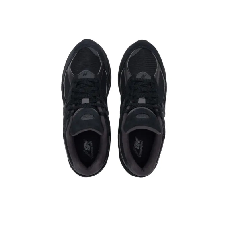 New Balance 2002R Triple Black Suede-3