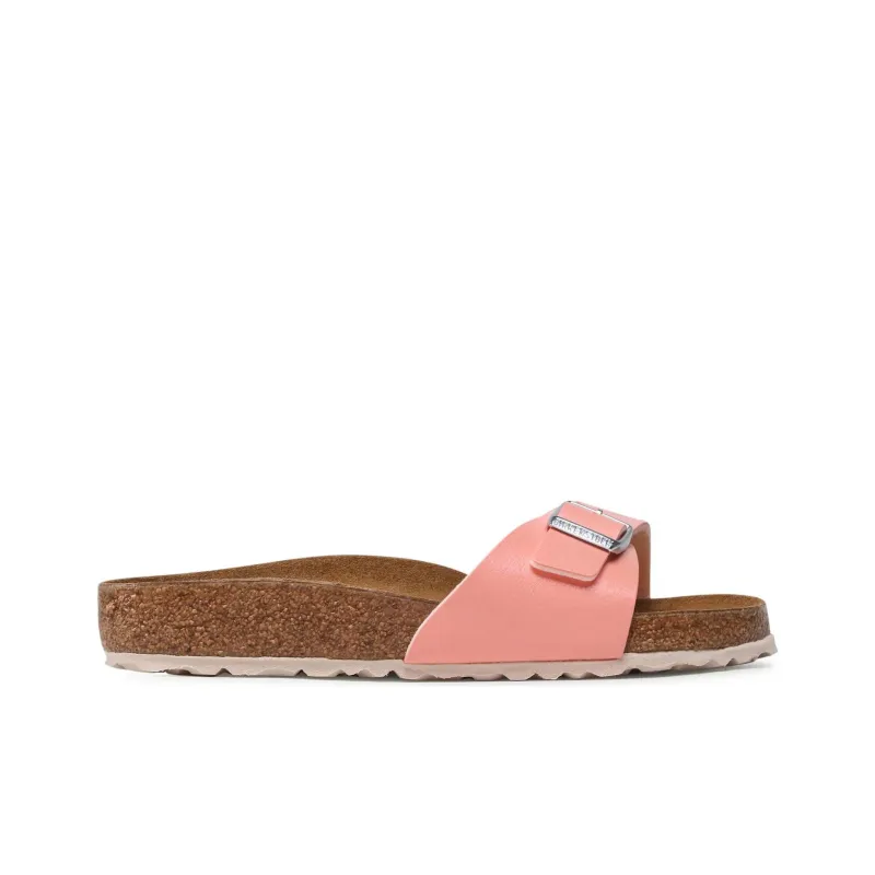 Birkenstock Madrid Abrasion-Resistant Slide Slippers Women's Pink Regular-1