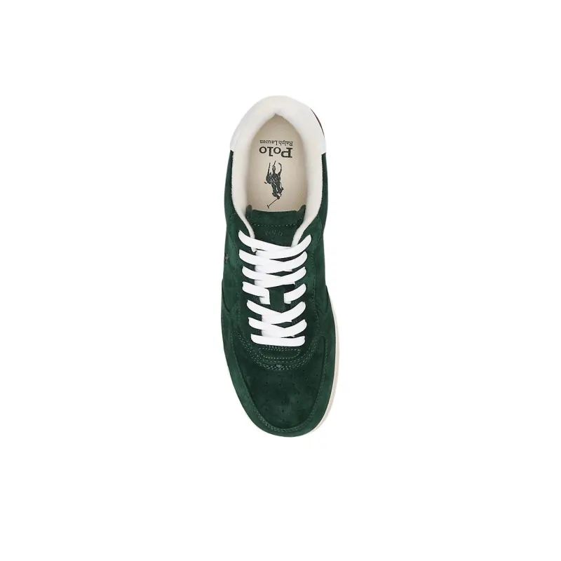 Polo Ralph Lauren Court Low-Top Skateboard Shoes Men's Green-3