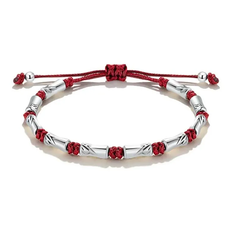 Bailijin S999 Fine Silver Pure Silver Bracelets Unisex-4