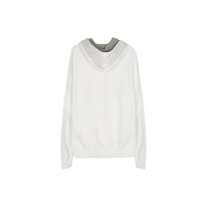 Champion Sweatshirt US Version Unisex White-1