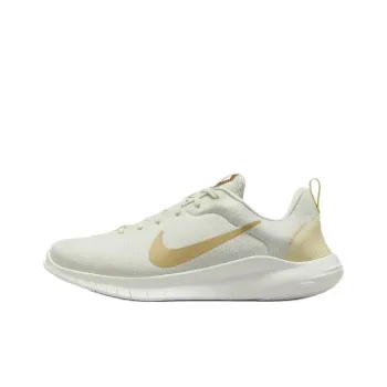 Nike Flex Experience Run 12 Anti Slip Wear Resistant Low Top Training Running Shoes Women's White Gold