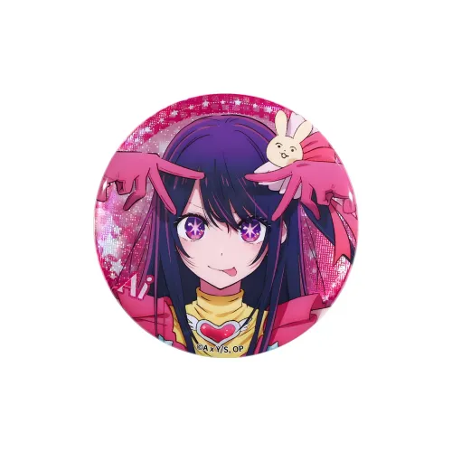 BOOM COMIC Oshi No Ko Illustrated Badge Love Akuya Ruri Badges