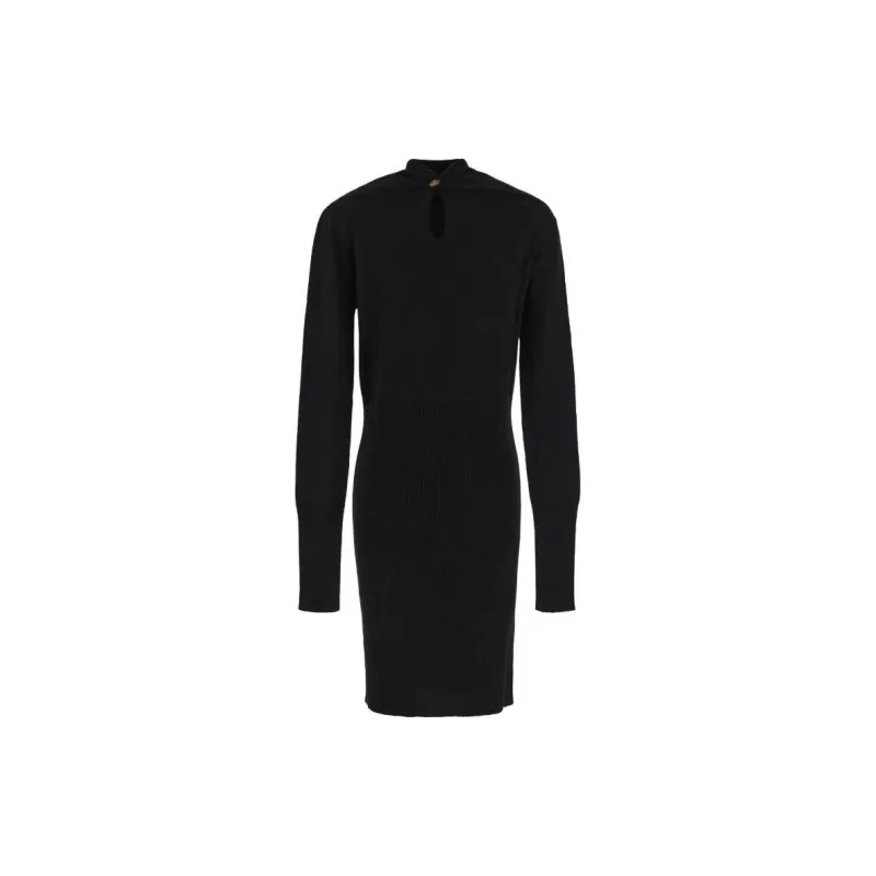 Vivienne Westwood Long Sleeved Dresses Women's Black-1