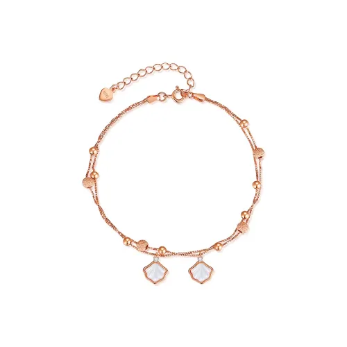 PRP S925 Silver Anklets Women's