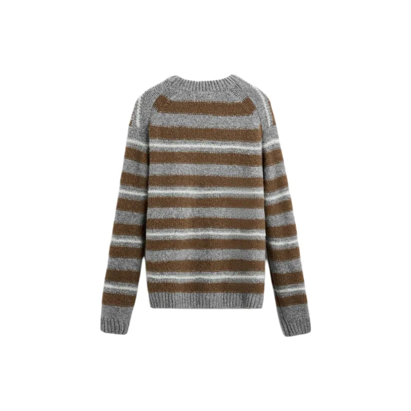 ZARA Sweater Men's Grey / Beige-1