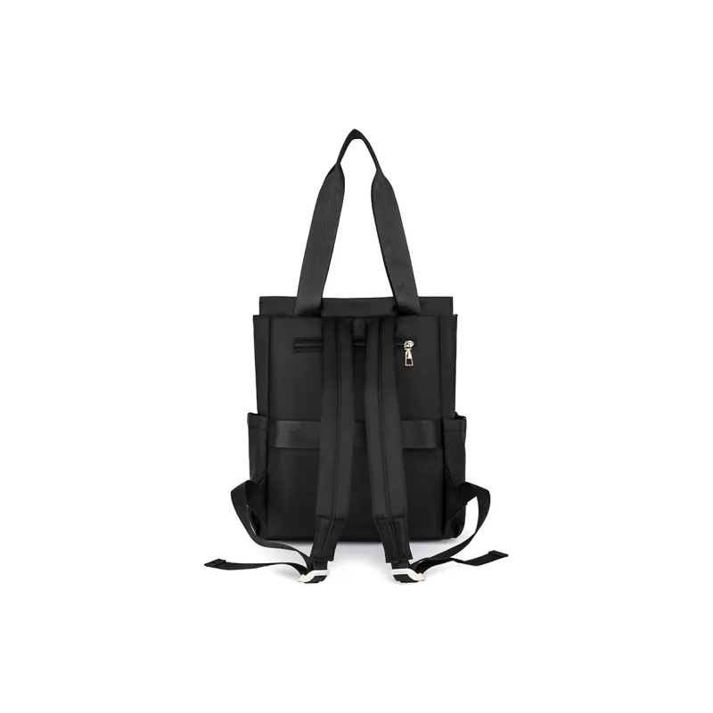 Yalu Nylon Fabric Backpack Women's Cherry Blossom Pink/Olive Green/Pearl White/Classic Black/Khaki/Coffee-18