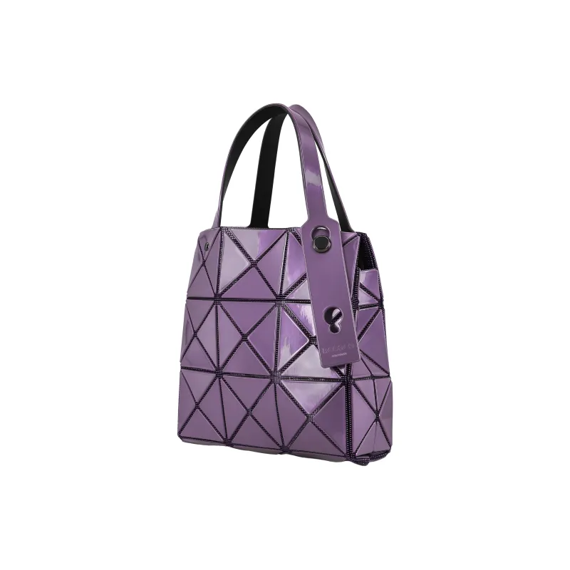 ISSEY MIYAKE CARAT Nylon Tote Bag Shopping Bag Handbags Women's Purple-2