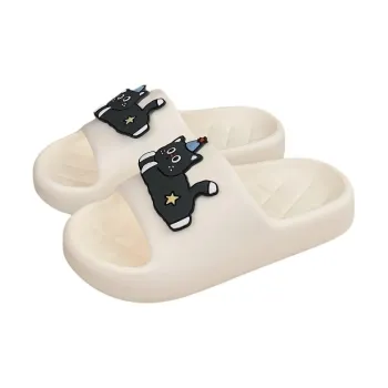 SHIGUDE Slippers Unisex, Cream White