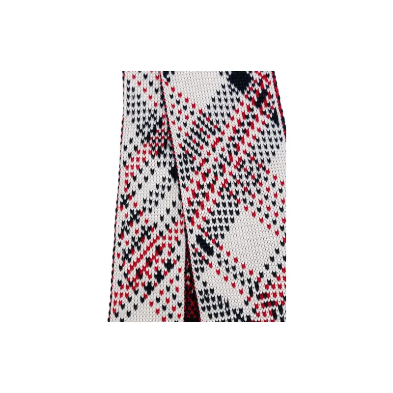 THOM BROWNE· Silk Ties Men's Dark Red-2