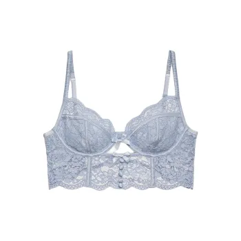 Victoria's Secret For Love & Lemons Creamsicle Lace Underwire Bra / B Bra Women's Blue