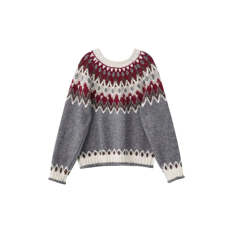 HTMEME Sweaters Women's Gray-1