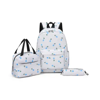 SUN ERATH&U Fabric Backpack Combo Set Women's Multicolor