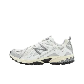 New Balance ML610 Cushioning, Slip Resistant, Abrasion Resistant, Rebound Low Top Hiking Shoes Unisex White