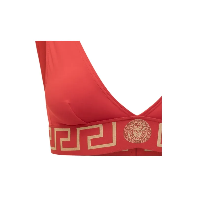 VERSACE Greca detail Bikini Top-3