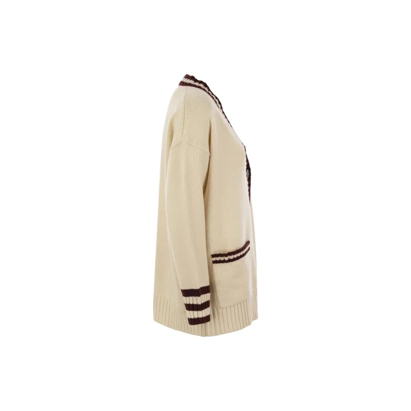 WEEKEND MaxMara V Neck Knit Cardigan-2