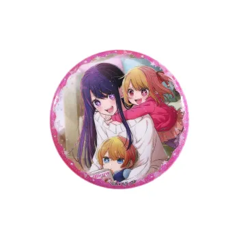 BOOM COMIC Oshi No Ko Double Flash Badge Love Akuya Ruby Badges