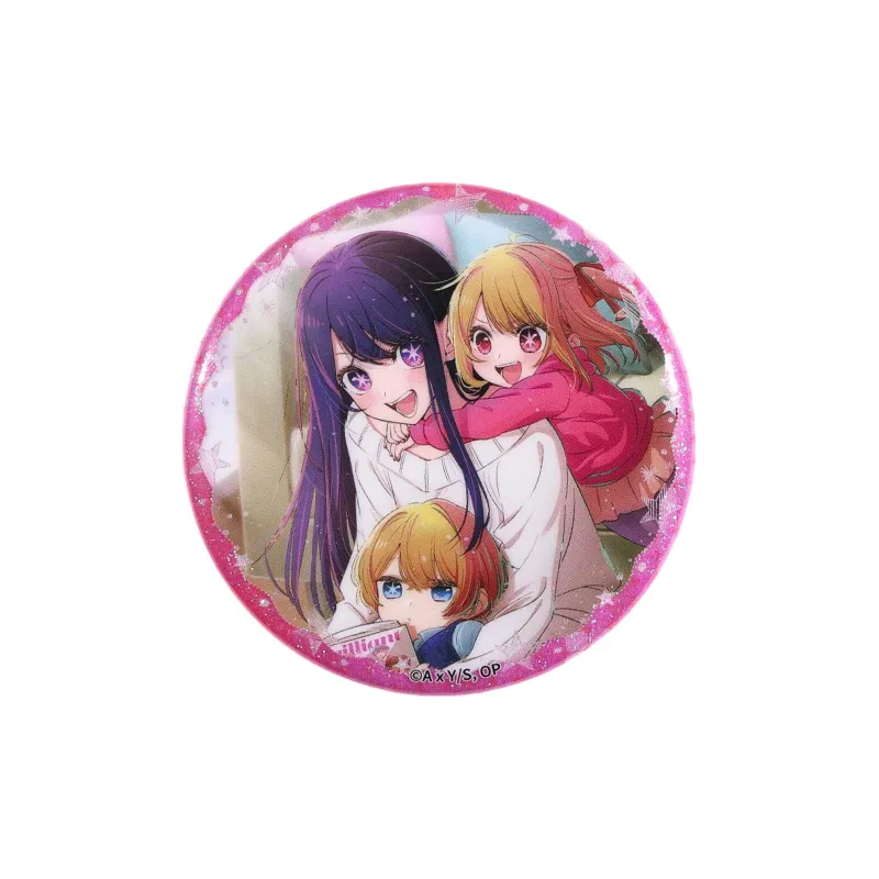 BOOM COMIC Oshi No Ko Double Flash Badge Love Akuya Ruby Badges-10