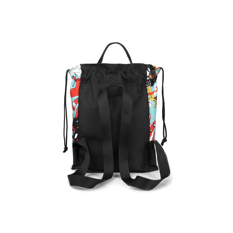 Dubaolu Fabric Basketball Backpack Large Size Unisex Black-20