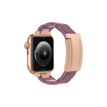 ZHENGGUANG Watch Band Apple Compatibility Genuine Leather Material