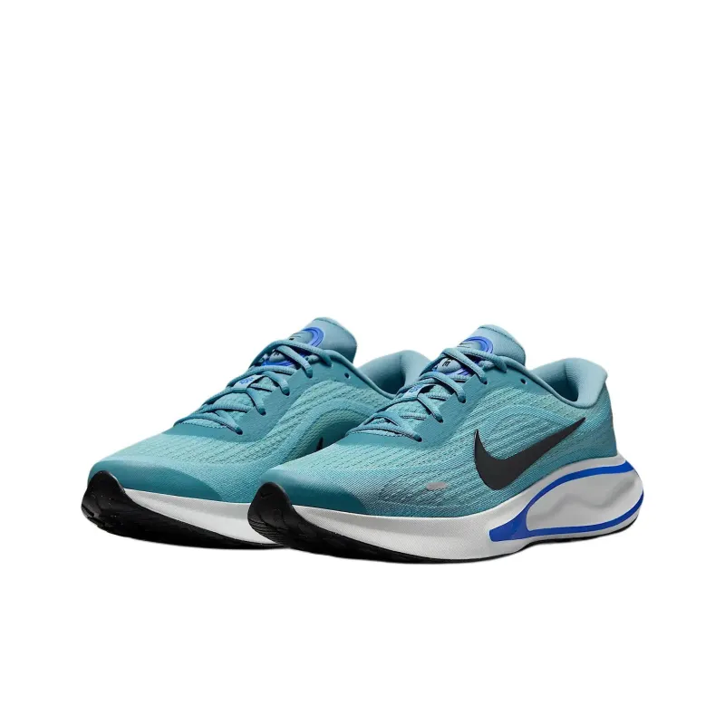 Nike Journey Run Anti Slip Wear Resistant Low Top Running Shoes Men's Blue-2