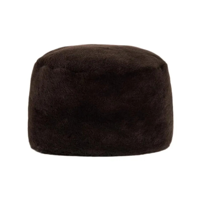 TOTEME Fluffy Pillbox Hat-0