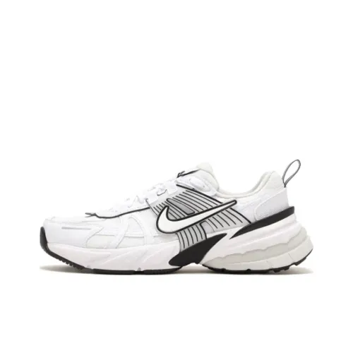 Nike V2K Run Anti Slip Wear Resistant Low Top Casual Running Shoes Women
s White