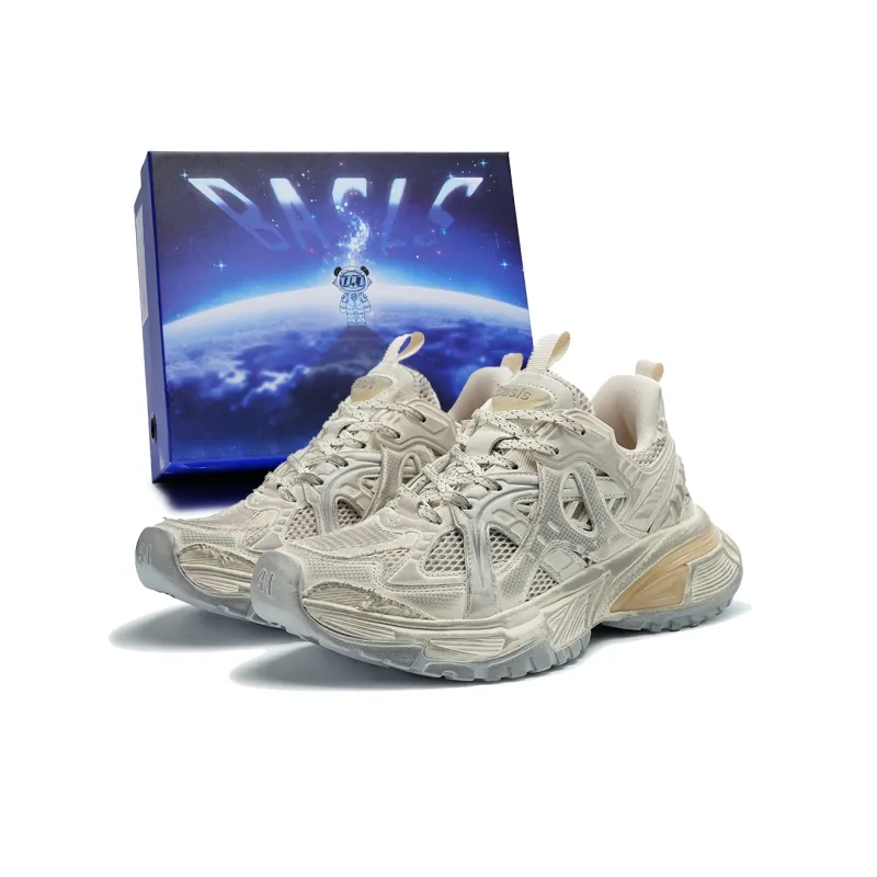 BASLS Moon Exploration 2.0 Collection Slip Resistant Height Increasing Low Top Chunky Sneakers Unisex-21