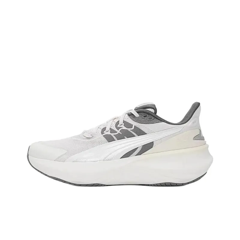 PUMA Pulse Pro Anti-Slip Wear-Resistant Low-Top Casual Shoes Unisex White-0