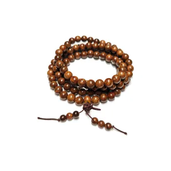 Guansha Golden Sandalwood Bracelets Unisex