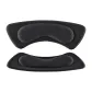 Black[3 Pack]Leather Shoes Exclusive | Abrasion-Resistant Heel Pads