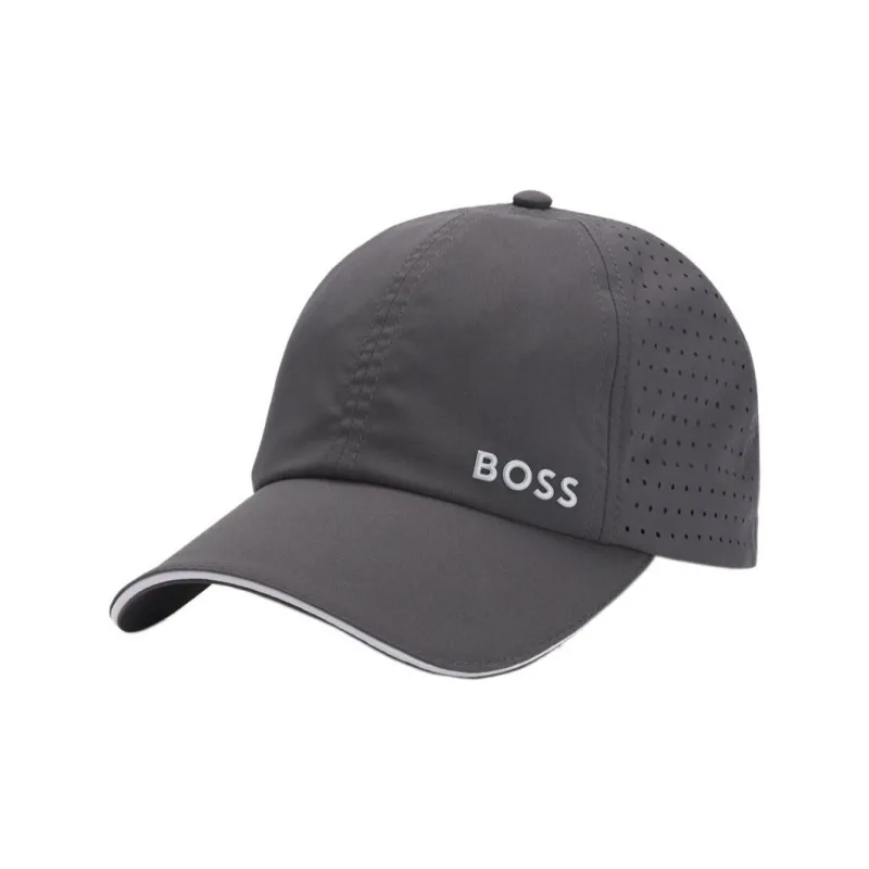 HUGO BOSS Polyester Baseball Caps Men's Gray-0