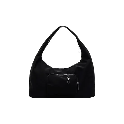 CORE BIRD Canvas Canvas Bag Shoulder Bags Regular Women's Black