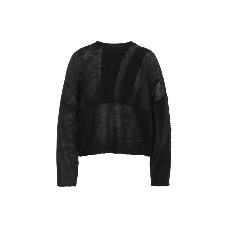 Yohji Yamamoto Y's FW24 Knitwear Women's Black-1