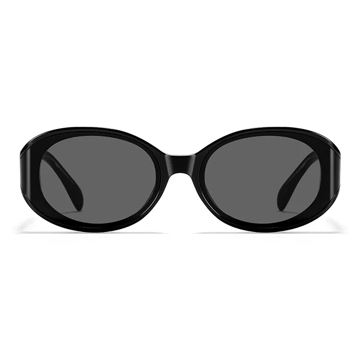 BERTHA TR/Memory Plastic Oval Sunglasses Unisex-1